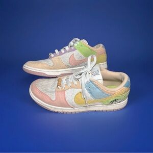 Nike Dunk Low SE Sun Club DQ0265-100 Sail/Sanded Gold US Size Woman 9